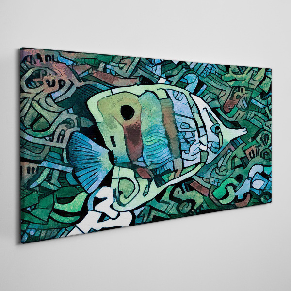 Obraz Canvas Kolorowy rybny świat