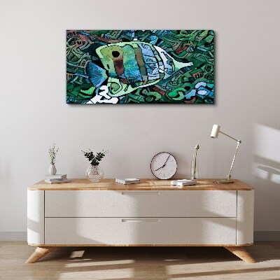 Obraz Canvas Kolorowy rybny świat