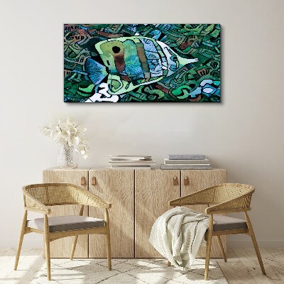 Obraz Canvas Kolorowy rybny świat
