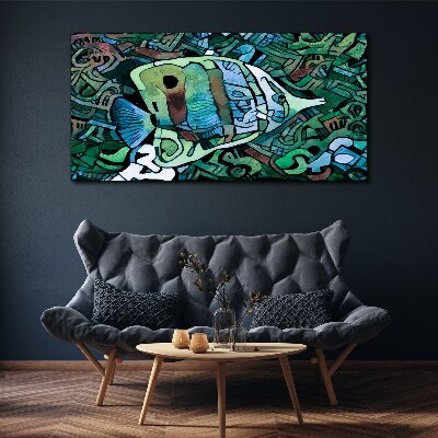Obraz Canvas Kolorowy rybny świat