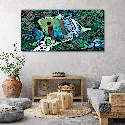 Obraz Canvas Kolorowy rybny świat