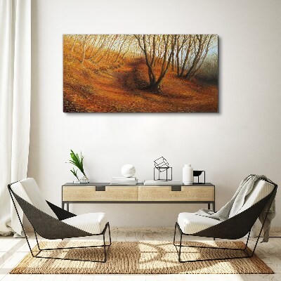 Obraz Canvas Złota jesień w lesie