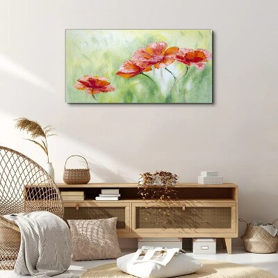 Obraz Canvas Kwiaty w pastelowych odcieniach