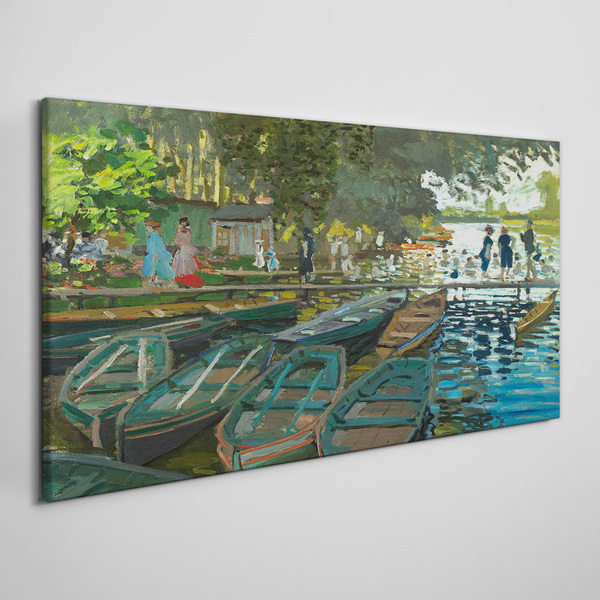 Obraz Canvas La Grenouillère Monet