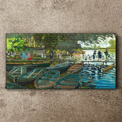 Obraz Canvas La Grenouillère Monet