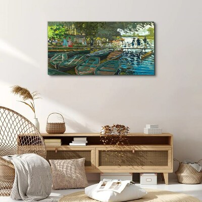 Obraz Canvas La Grenouillère Monet