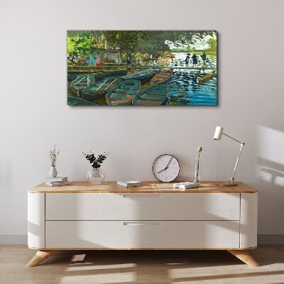 Obraz Canvas La Grenouillère Monet