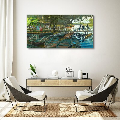 Obraz Canvas La Grenouillère Monet