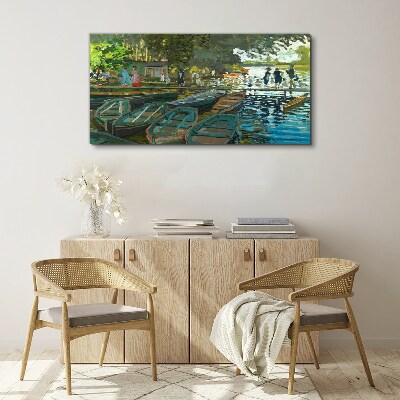Obraz Canvas La Grenouillère Monet