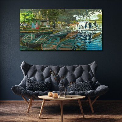 Obraz Canvas La Grenouillère Monet