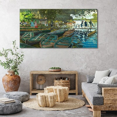 Obraz Canvas La Grenouillère Monet