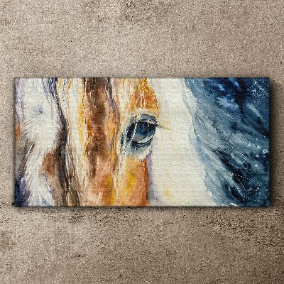 Obraz na Płótnie Abstrakcja Zwierzę Koń