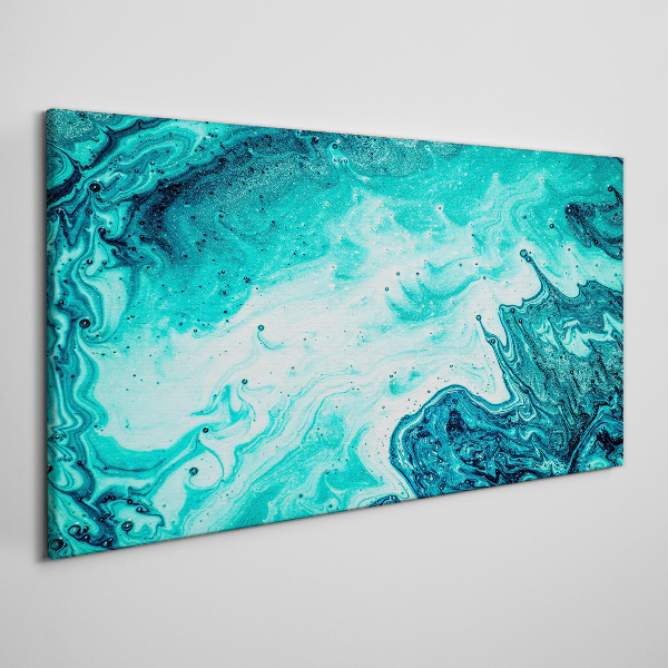 Obraz Canvas Niebieskie fale w morskiej toni