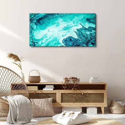 Obraz Canvas Niebieskie fale w morskiej toni