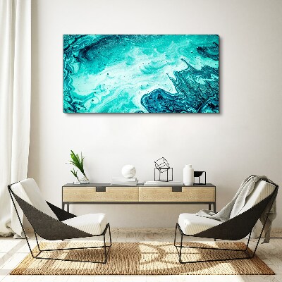 Obraz Canvas Niebieskie fale w morskiej toni