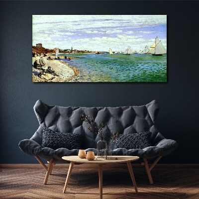 Obraz Canvas Regaty w Adresse Monet
