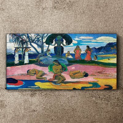 Obraz na Płótnie Dzień Bóg Paul Gauguin