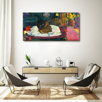 Obraz Canvas abstrakcja tubylcy Gauguin