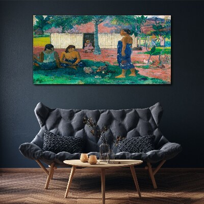Obraz na Płótnie Dlaczego jesteś zły Gauguin