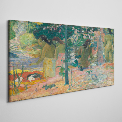 Obraz Canvas Kobiety przy wodzie
