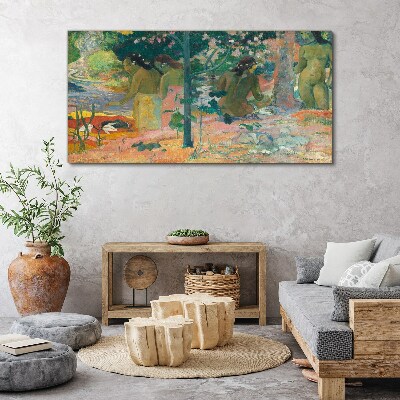 Obraz Canvas Kobiety przy wodzie