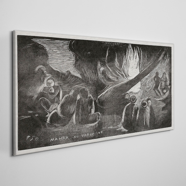 Obraz Canvas Zagubieni w mroku