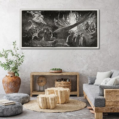 Obraz Canvas Zagubieni w mroku
