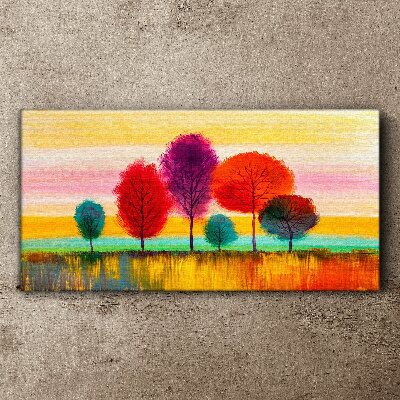 Obraz Canvas Abstrakcja Drzewa