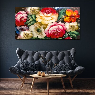 Obraz Canvas Kwiatowy festiwal kolorów