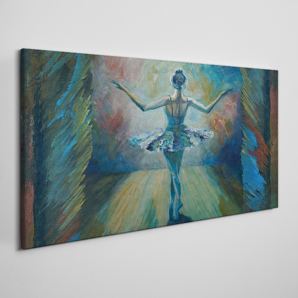 Obraz Canvas Tancerka w baletowym tańcu