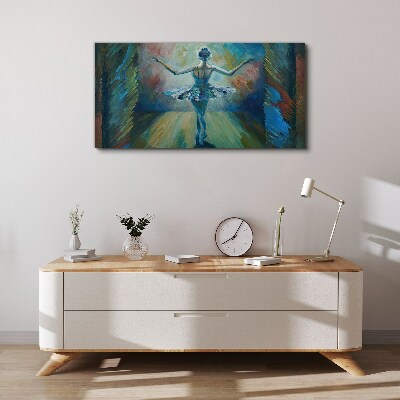 Obraz Canvas Tancerka w baletowym tańcu