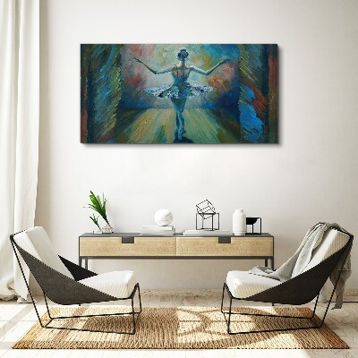 Obraz Canvas Tancerka w baletowym tańcu