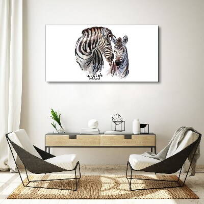 Obraz na Płótnie Zebra w dzikiej naturze