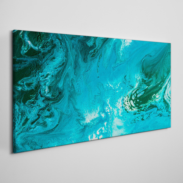 Obraz Canvas Oceaniczne fale w błękicie