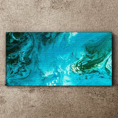 Obraz Canvas Oceaniczne fale w błękicie