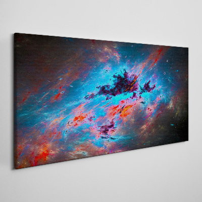 Obraz Canvas Kosmiczny taniec kolorów