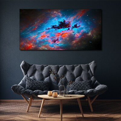 Obraz Canvas Kosmiczny taniec kolorów