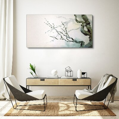Obraz Canvas Delikatne gałęzie w akwareli