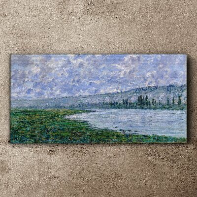 Obraz na Płótnie Sekwana w Vétheuil Monet