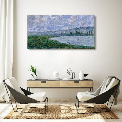 Obraz na Płótnie Sekwana w Vétheuil Monet