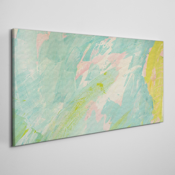 Obraz Canvas Abstrakcyjna kompozycja w pastelowych kolorach