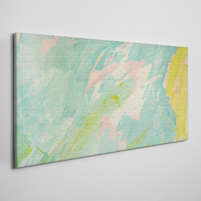 Obraz Canvas Abstrakcyjna kompozycja w pastelowych kolorach