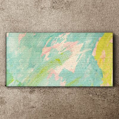 Obraz Canvas Abstrakcyjna kompozycja w pastelowych kolorach