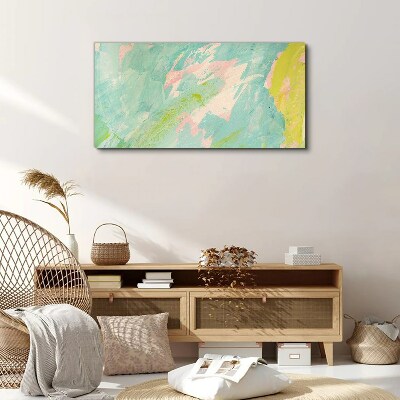 Obraz Canvas Abstrakcyjna kompozycja w pastelowych kolorach