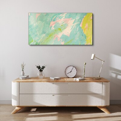 Obraz Canvas Abstrakcyjna kompozycja w pastelowych kolorach