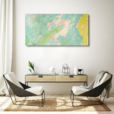 Obraz Canvas Abstrakcyjna kompozycja w pastelowych kolorach