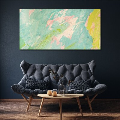 Obraz Canvas Abstrakcyjna kompozycja w pastelowych kolorach