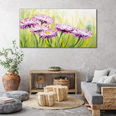 Obraz Canvas Kwiaty w wiosennej łące