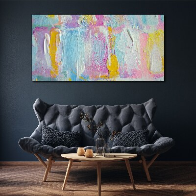 Obraz Canvas Pastelowe emocje w abstrakcji