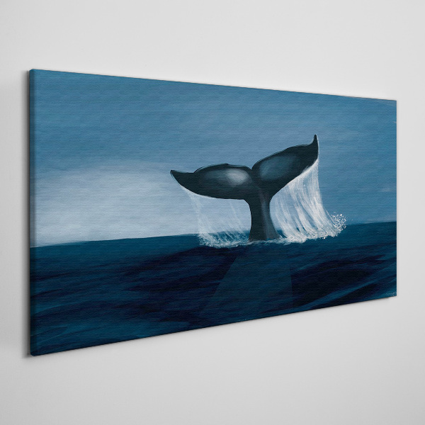 Obraz na Płótnie Zwierzę morze wieloryb